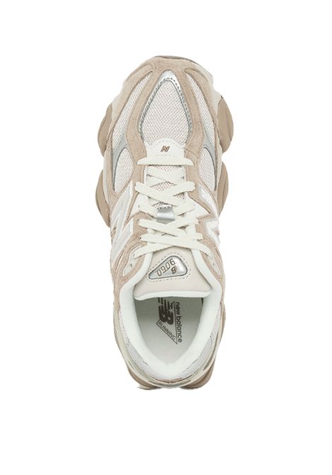 Scarpe New Balance 9060 Beige Argento Metallizzato Unisex NEW BALANCE | Sneakers | U9060-ERM